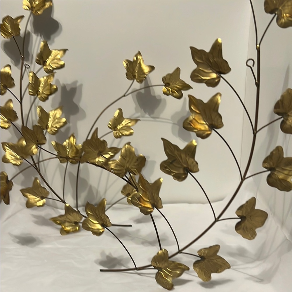 Gold Leaf Wall Decor
